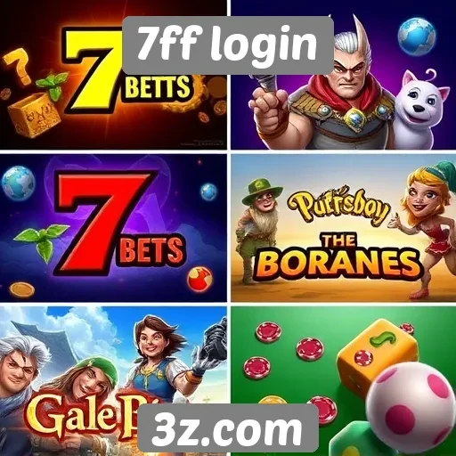 Comparação de jogos disponíveis no 7ff login