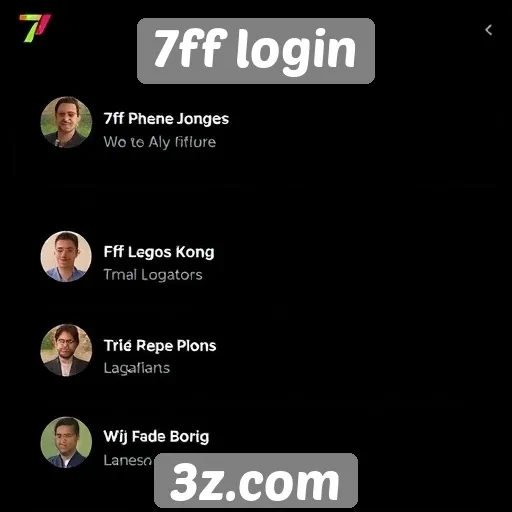 Feedback dos usuários sobre o 7ff login